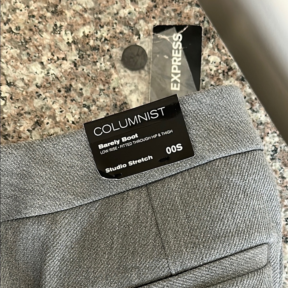 Express Gray Columnist Pants